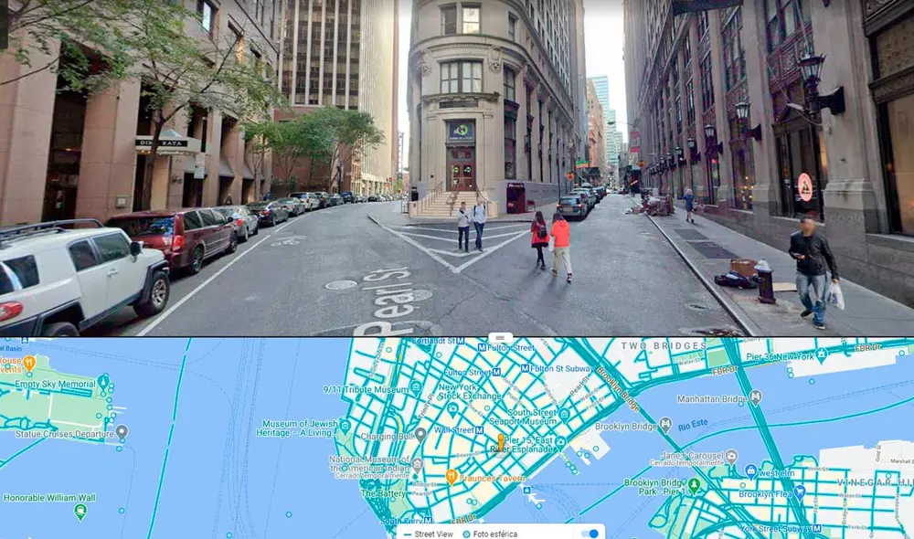 Desliza las imágenes para ver cómo luce realmente el famoso hotel El Continental que aparece en John Wick. Foto: captura de Google Maps.