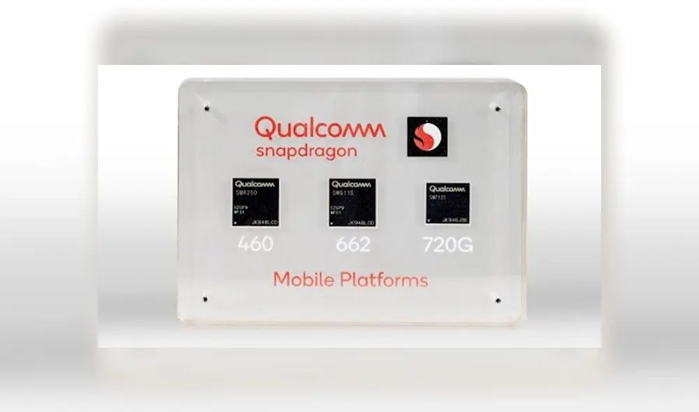 Se trata de los Snapdragon 720G, Snapdragon 662 y Snapdragon 460. Se trata de los Snapdragon 720G, Snapdragon 662 y Snapdragon 460.