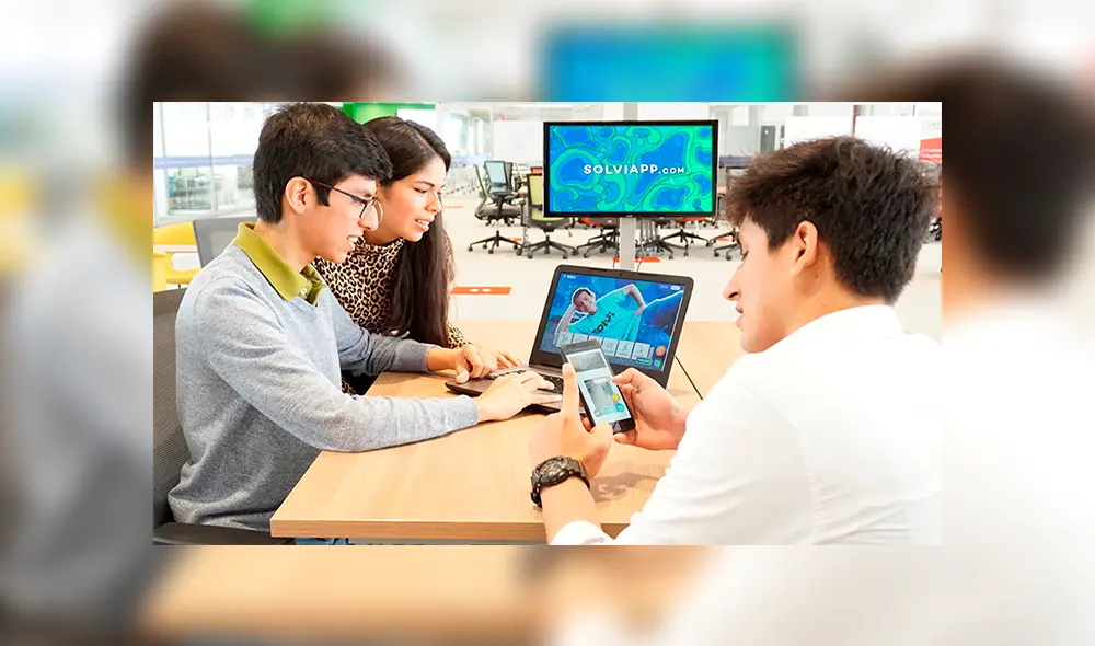 Solvi es una plataforma de co-learning. Foto: Centro de Innovación PUCP