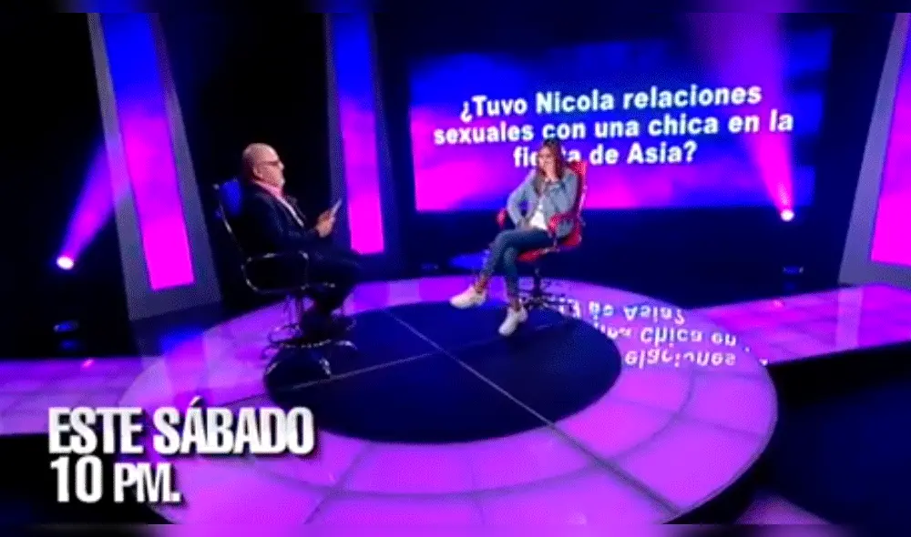 El Valor de la verdad: Claudia Meza respondió hasta 18 preguntas en el programa de Beto Ortiz.
