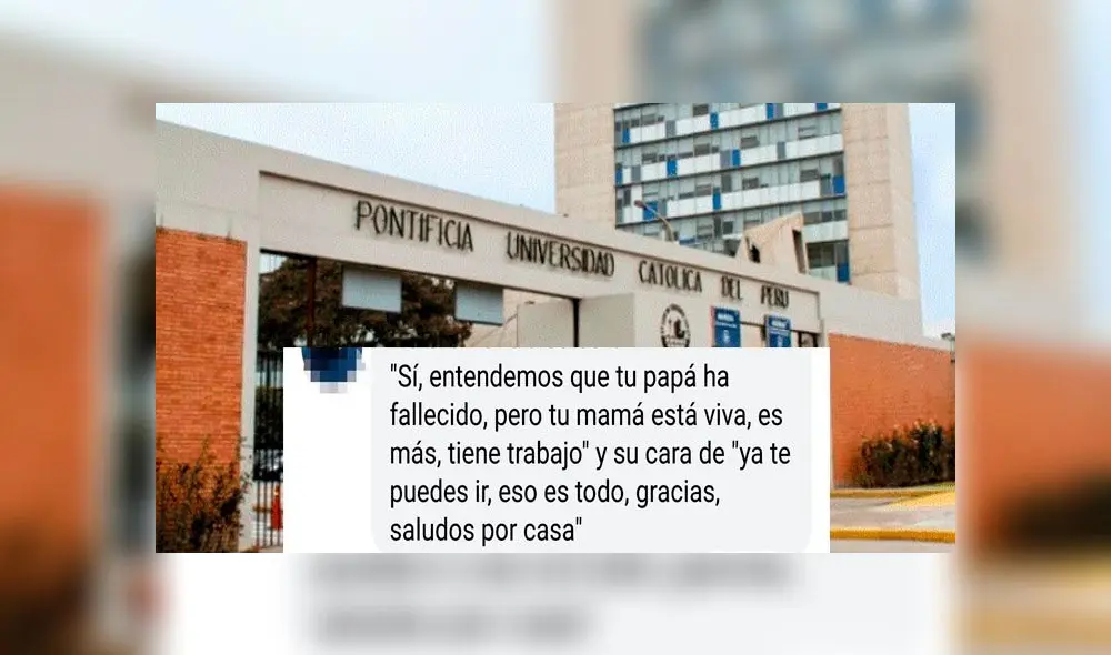 PUCP: testimonios de estudiantes en redes sociales revelan malos tratos y humillación por pagos de pensión