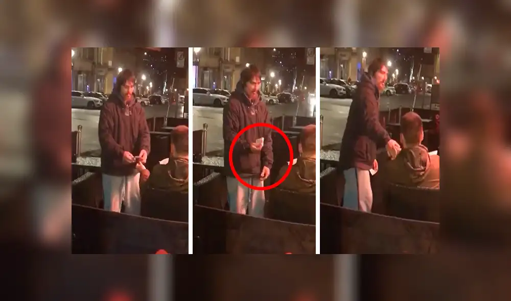 Facebook  viral: presta su tarjeta de crédito a vagabundo, sin sospechar lo que haría con ella [VIDEO]
