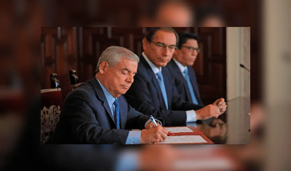 Nombre oficial del año 2019 en Perú: "Año de la lucha contra la corrupción y la impunidad"