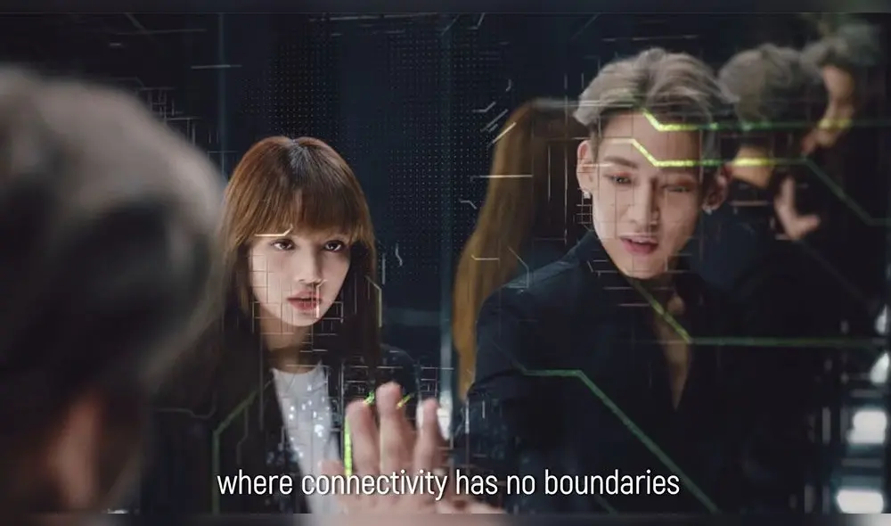 BamBam y Lisa para AIS Mobile. Foto: captura