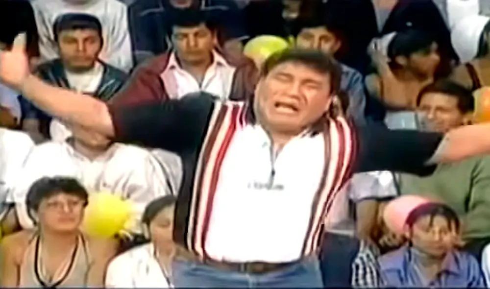 "¿!Otra vez tú acá!? Ya no sé qué hacer contigo. Anoche te he soñado", ha quedado el audio por el que el cómico es conocido en Tiktok. Foto: Youtube/Miguel Cordero