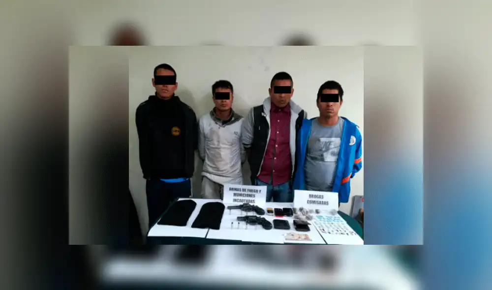 Capturan a 4 sujetos que planeaban robar un agente bancario en Puente Piedra