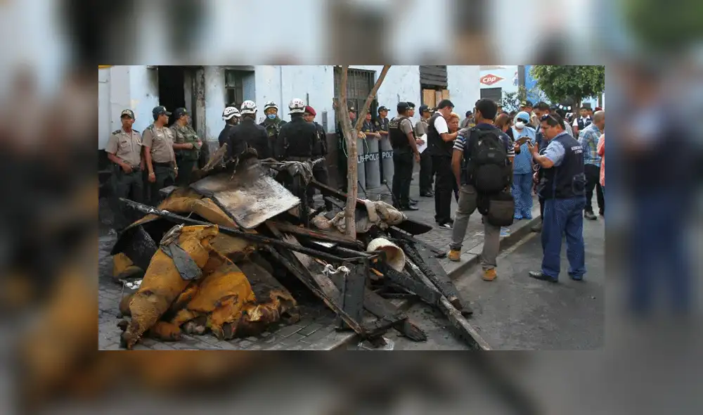 La Victoria: cinco muertos tras incendio en vivienda [VIDEO]