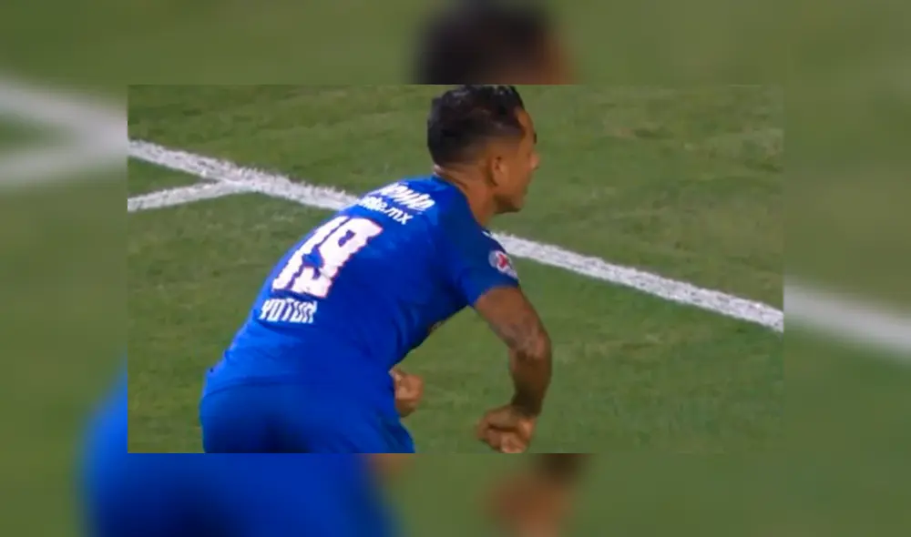 Yotún realizó su clásica celebración imitando a Pocoyó. Créditos: Captura de video Yotún realizó su clásica celebración imitando a Pocoyó. Créditos: Captura de video