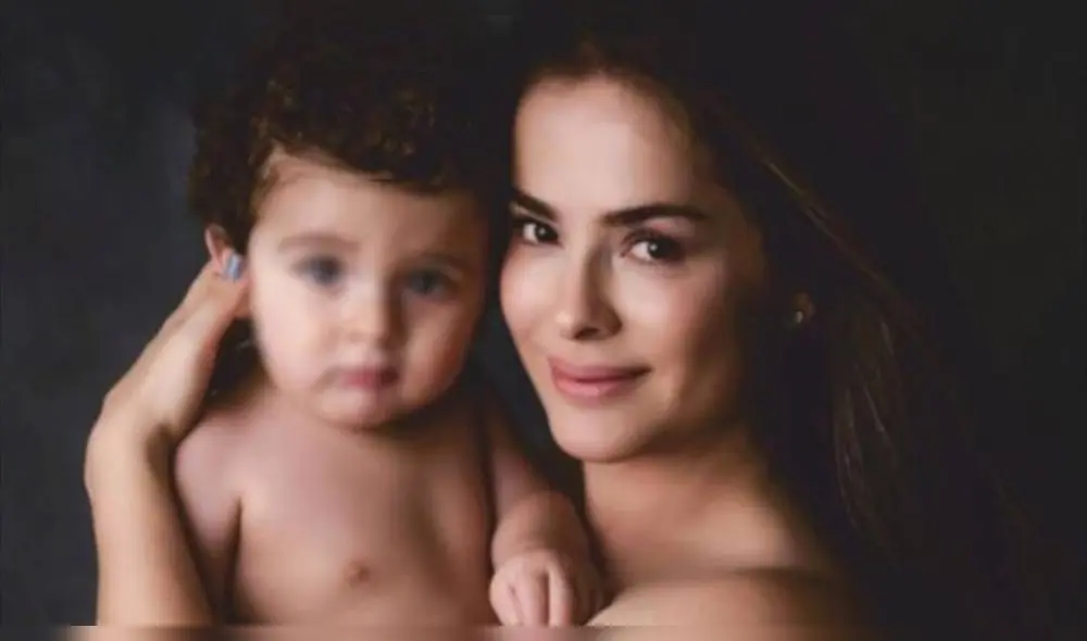 El pequeño Dante se negó a ver a su madre mientras ella se encontraba batallando contra la COVID-19. (Foto: Instagram)