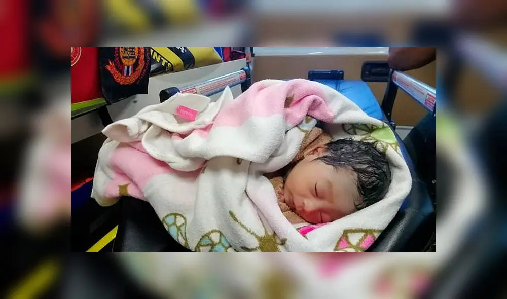 Rescatan a bebé después de ser abandonado en una bolsa de basura [VIDEO]