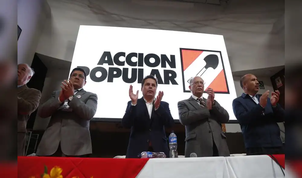Legislador Edmundo del Águila asume la secretaría general de Acción Popular
