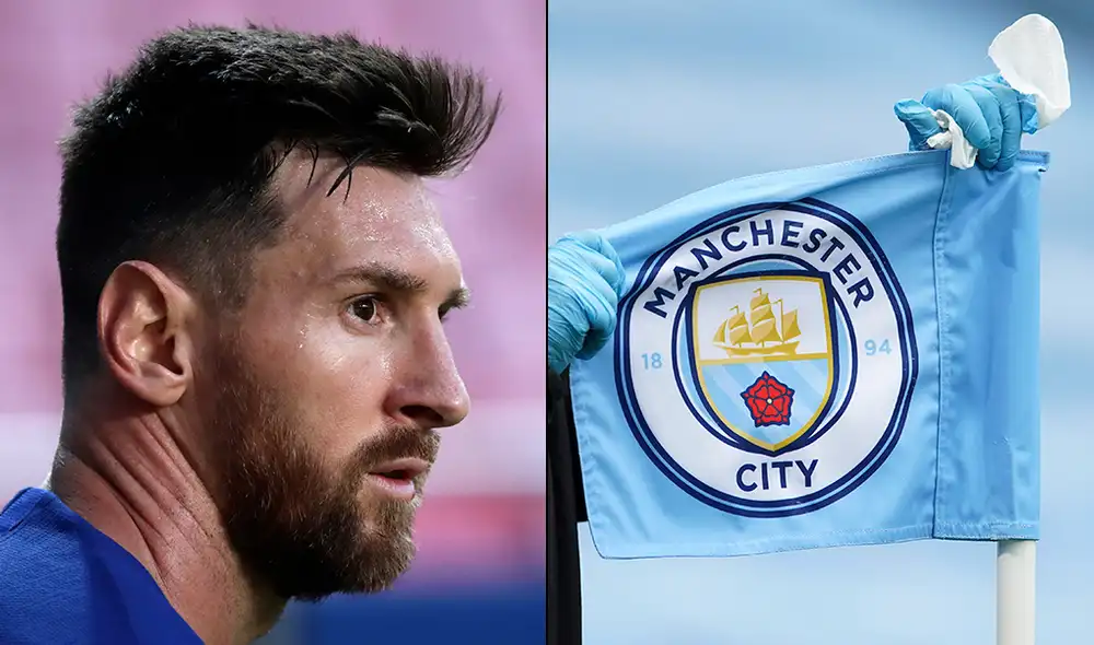 El periodista brasileño Marcelo Bechler informó que Lionel Messi se marchará al Manchester City. Foto: AFP