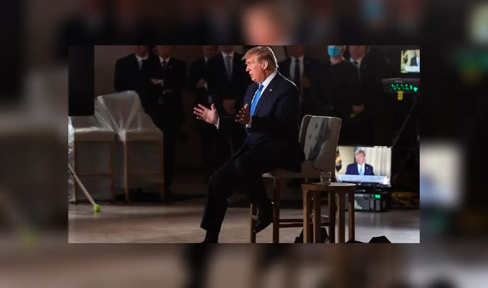 Donald Trump en entrevista con Fox News. Foto: EFE Donald Trump en entrevista con Fox News. Foto: EFE