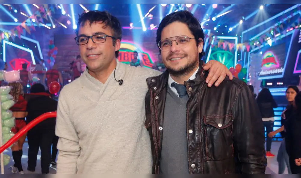 Renzo Schuller y Gian Piero Díaz Renzo Schuller y Gian Piero Díaz