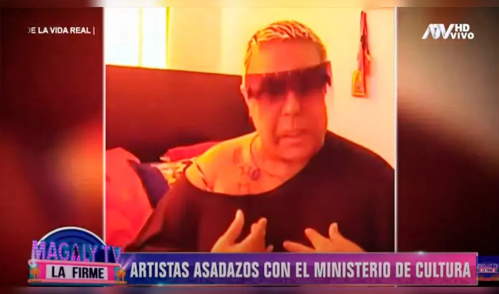 Lucía de la Cruz molesta con el Ministerio de la Cultura. Foto: Captura