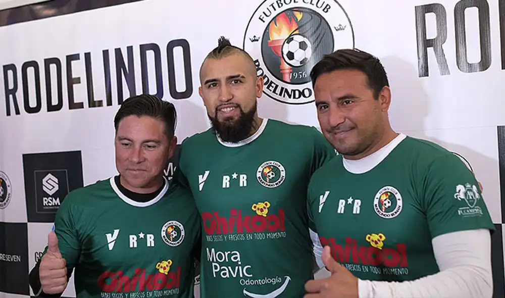 Vidal empezó su carrera en el Rodelindo Román, antes de pasar a Colo Colo. Foto: El Mercurio.