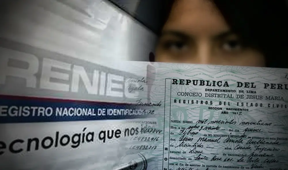 El trámite para la partida de nacimiento se realiza en el Reniec. (Foto: Composición LR) El trámite para la partida de nacimiento se realiza en el Reniec. (Foto: Composición LR)