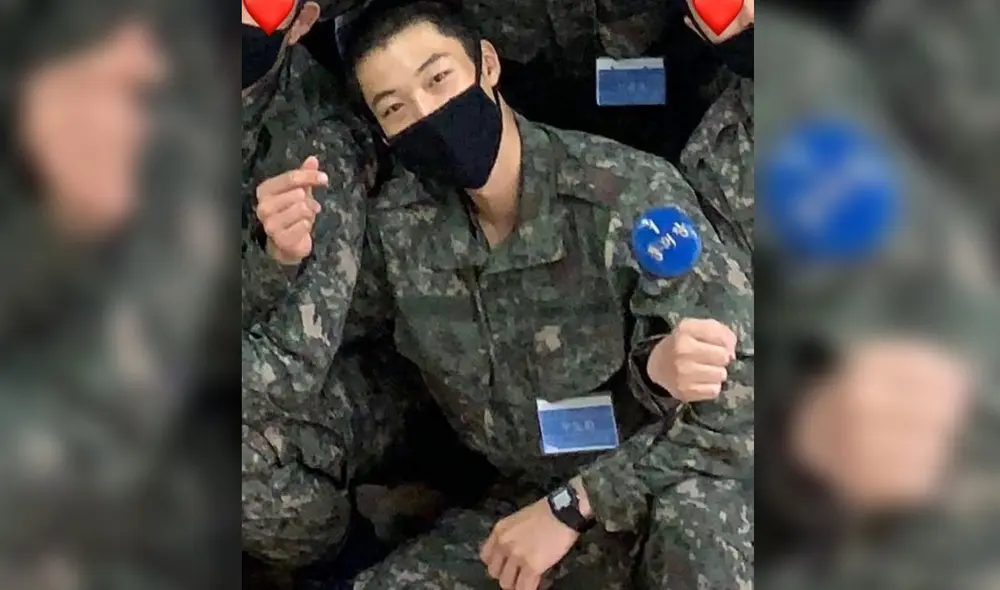 Desliza para ver más fotos de Woo Do Hwan, actor de The king: Eternal monarch, que cumple con su servicio militar junto a D.O de EXO. Créditos: Instagram
