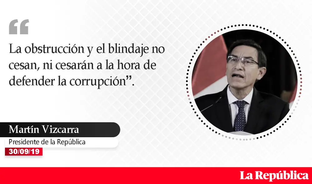 Cierre del Congreso: estas son las frases que dejó el histórico anuncio de Vizcarra Cierre del Congreso: estas son las frases que dejó el histórico anuncio de Vizcarra