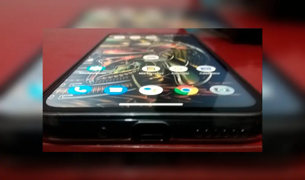 El Moto G8 Power trae una pantalla de 6.4 pulgadas. Foto: José Santana.