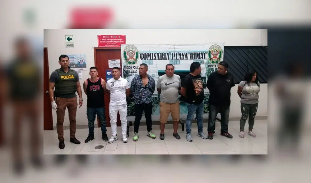 Atraparon a banda delictiva antes de que asalten centro comercial. Créditos: PNP. Atraparon a banda delictiva antes de que asalten centro comercial. Créditos: PNP.