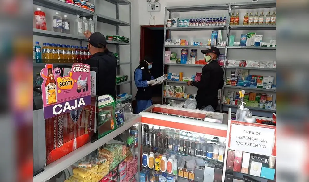 operativo farmacias en Pataz
