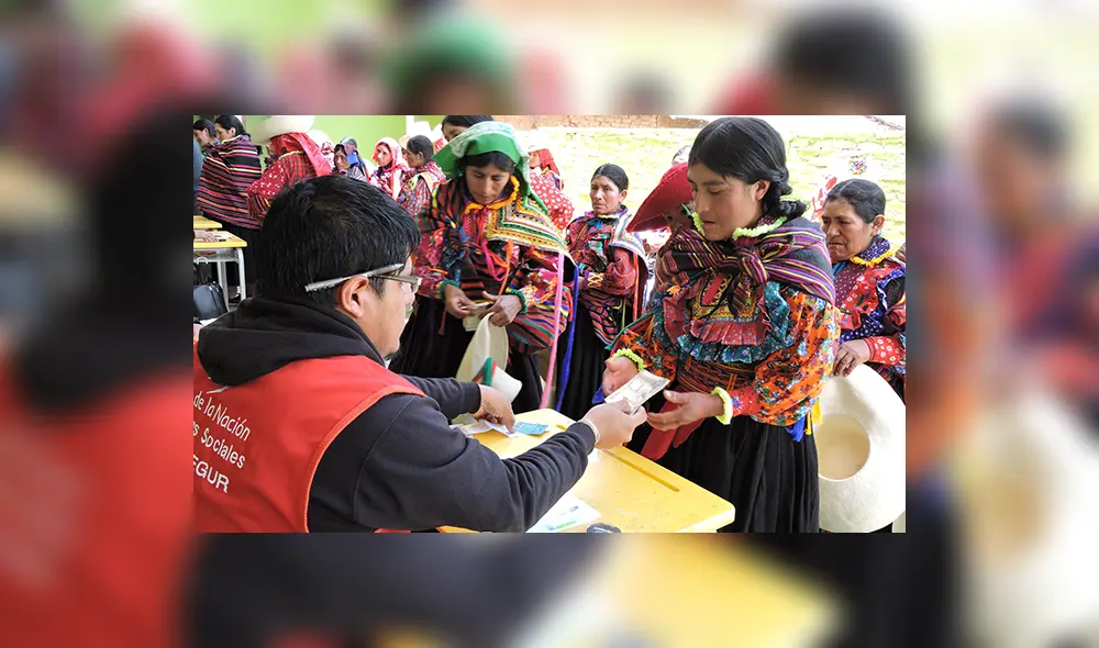 Un total de 80 183 familias se verán beneficiadas. (Foto: Midis)