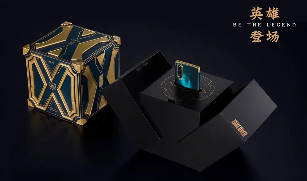 Lanzamiento oficial del Oppo Find X2 League of Legends Limited Edition. Foto: Oppo Lanzamiento oficial del Oppo Find X2 League of Legends Limited Edition. Foto: Oppo