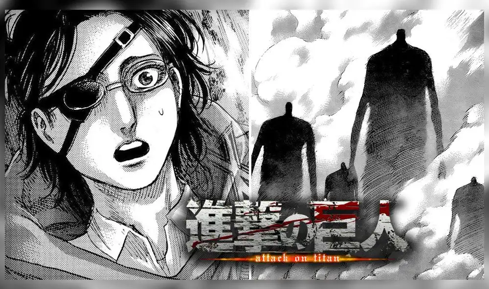 Nuevos planes de la Alianza en Shingeki no kyojin manga 133. Créditos: composición/Hajime Isayama