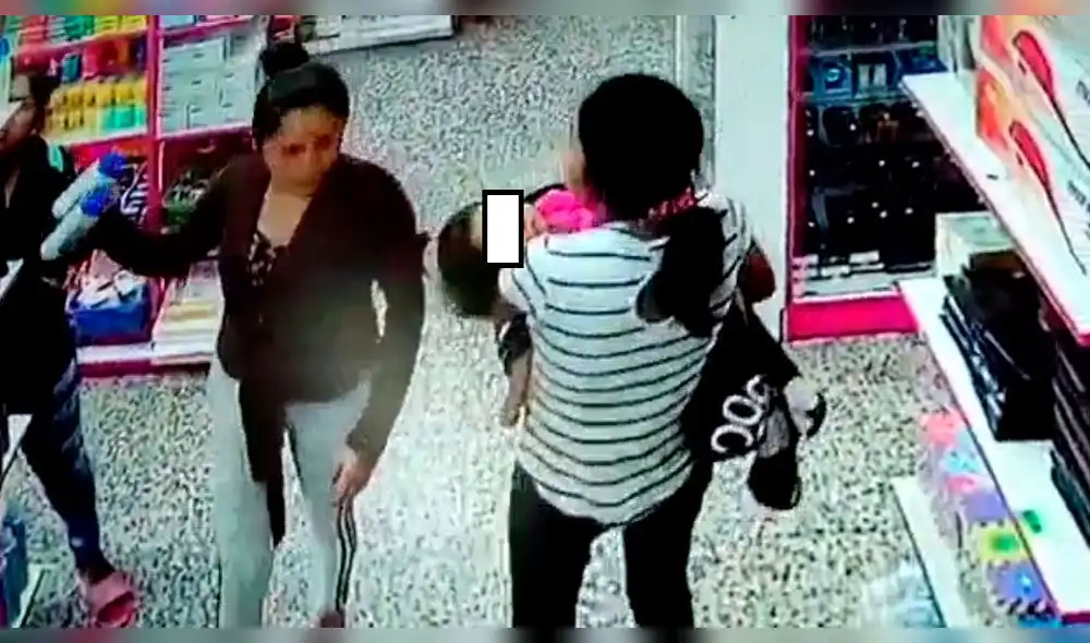 Sullana: utilizan a niños para hurtar productos en tienda [VIDEO]