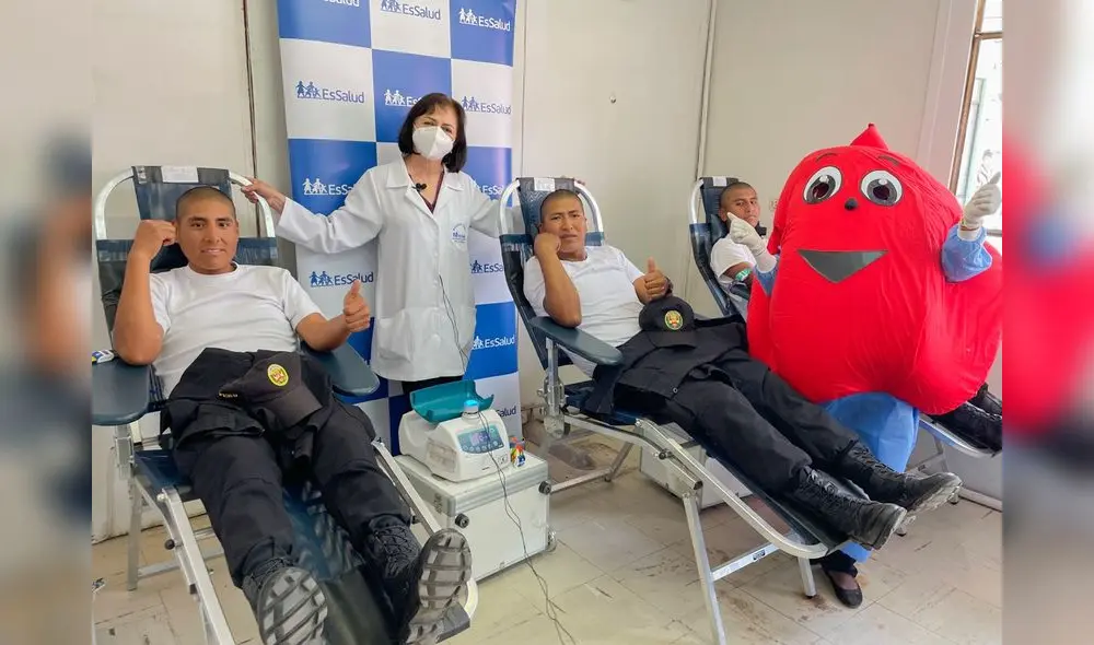Donación de sangre no perjudica a donantes. Foto: EsSalud