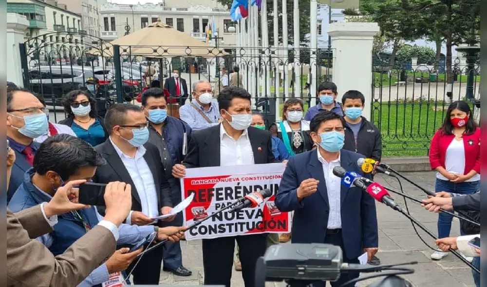 Bancada Nueva Constitución. Foto: difusión Bancada Nueva Constitución. Foto: difusión