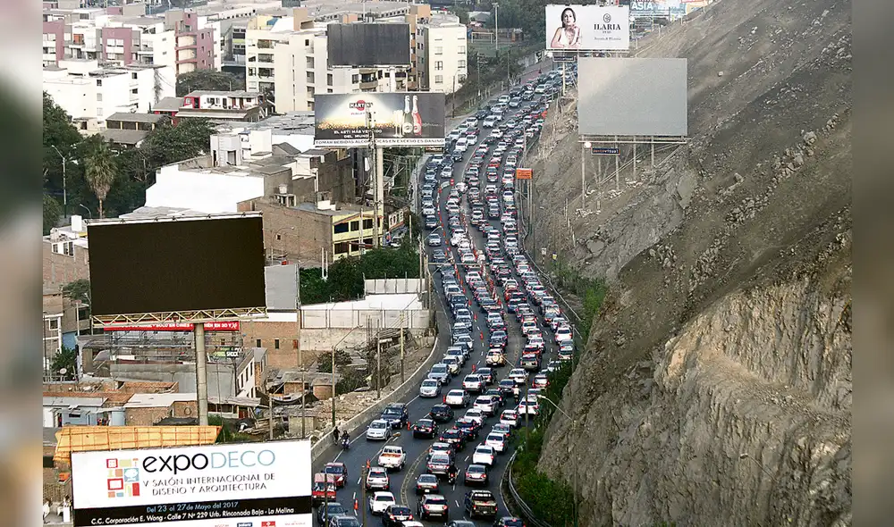 Más del 90% de limeños afirma que el tráfico le genera estrés