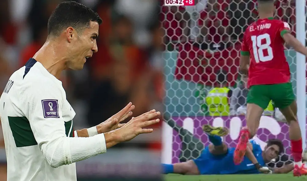 Cristiano Ronaldo solo marcó un gol en el Mundial Qatar 2022. Foto: captura de DSports Cristiano Ronaldo solo marcó un gol en el Mundial Qatar 2022. Foto: captura de DSports