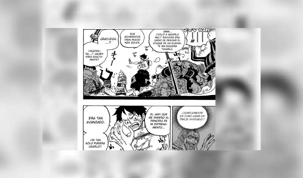 One Piece manga 937: ¡Zoro vs Gyukimaru y Kamazu! El espadachín en problemas