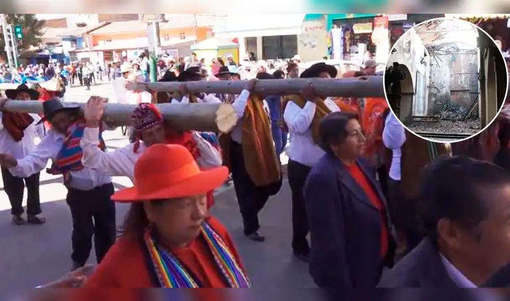 Cusco: Pobladores unen fuerzas para reconstruir templo que se incendió el 2016 [VIDEO]