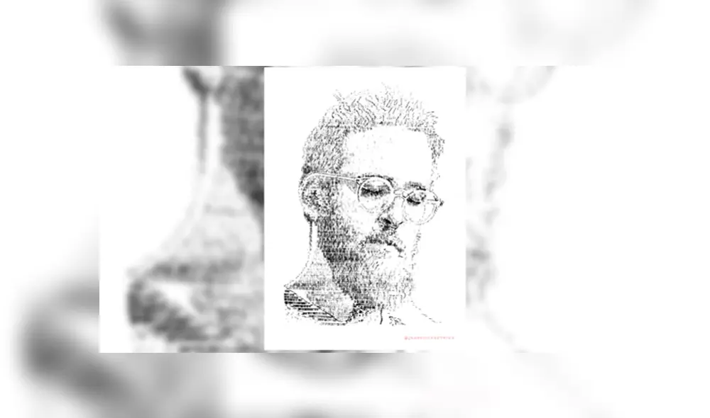 Vía YouTube. Un joven utiliza una máquina de escribir para realizar estos sorprendentes dibujos. Vía YouTube. Un joven utiliza una máquina de escribir para realizar estos sorprendentes dibujos.