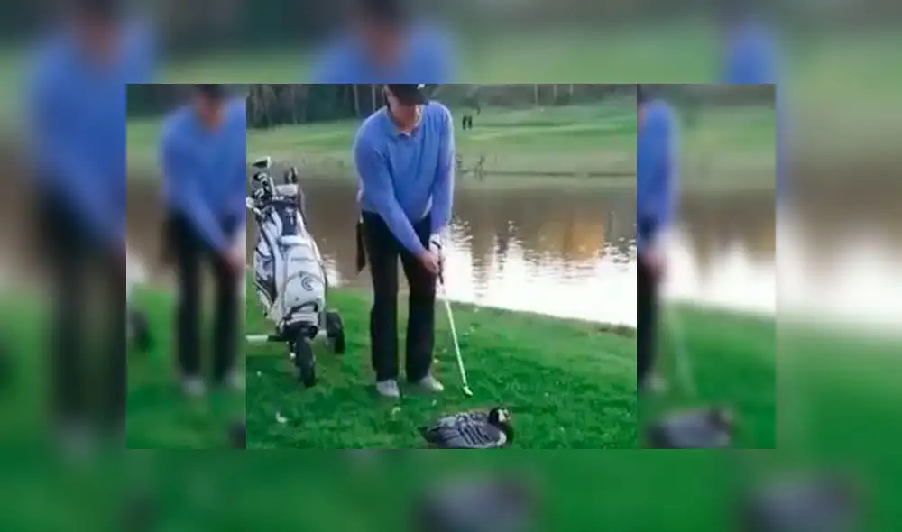 YouTube: Golfista decapita a ganso y es detenido por la Policía YouTube: Golfista decapita a ganso y es detenido por la Policía