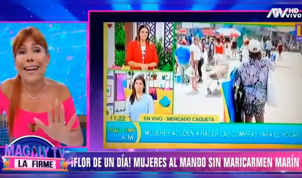 Magaly TV, la firme Foto: captura Magaly TV, la firme Foto: captura