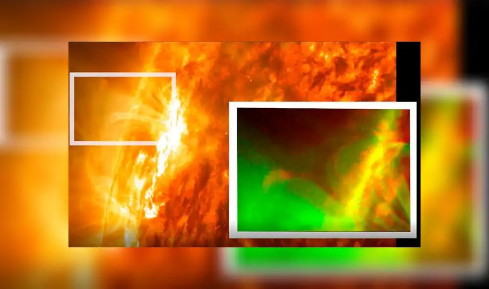 La explosión magnética en el Sol fue identificada como reconexión forzada, un fenómeno nunca antes observada. Captura de video / NASA.