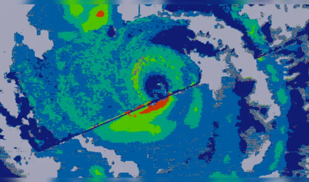 NASA: Mira las impactantes imágenes del interior del Tifón Mangkhut [VIDEO]