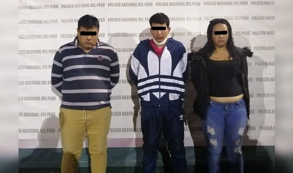 Detenidos usaban un automóvil para darse a la fuga.
