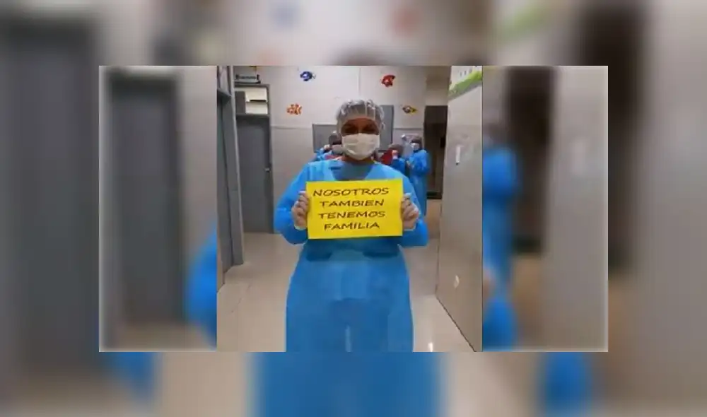 "Quédate en casa, porque yo no puedo", es parte del mensaje que se lee en el video. (Foto: captura) "Quédate en casa, porque yo no puedo", es parte del mensaje que se lee en el video. (Foto: captura)