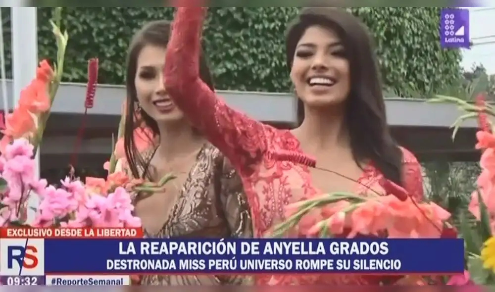 Anyella Grados tras quedarse sin corona: "cometí un error y lo lamento"
