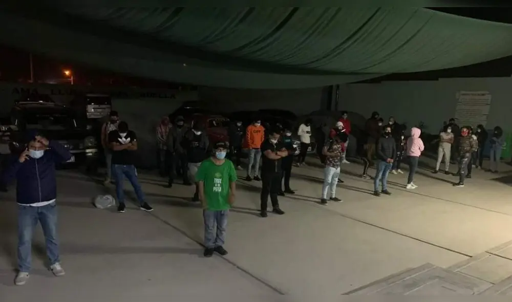 Arequipa. Asistentes a discoteca fueron llevados a la comisaría de El Pedregal y luego les realizaron pruebas rápidas.