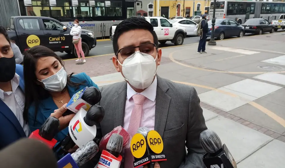 Defensa de Karem Roca es investigado por presunto feminicidio. Foto: Deysi Portuguez / URPI-GLR