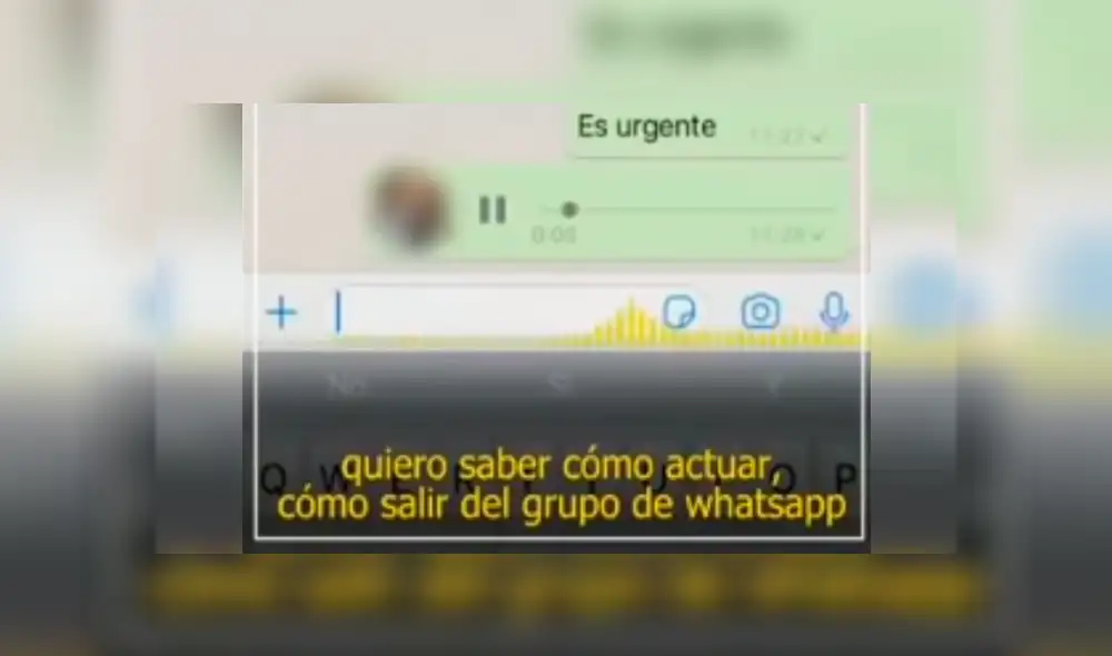 WhatsApp: graciosa explicación de padre por salir del grupo del colegio de su hijo [VIDEO]