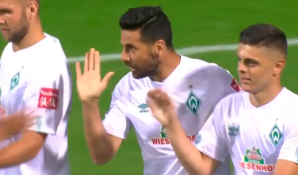 Claudio Pizarro debuta en la temporada 2019-20 con doblete de goles en la DFB Pokal con la camiseta del Werder Bremen. Claudio Pizarro debuta en la temporada 2019-20 con doblete de goles en la DFB Pokal con la camiseta del Werder Bremen.