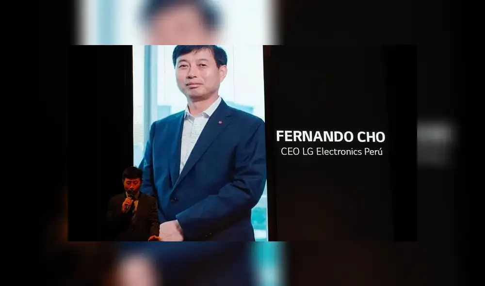 Fernando Cho, CEO de LG Perú.