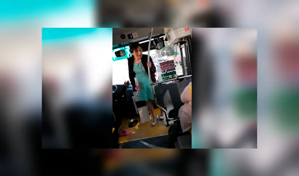 Facebook viral: ‘LadyTacones’, la mujer que se hizo viral por hacer berrinche en un autobús